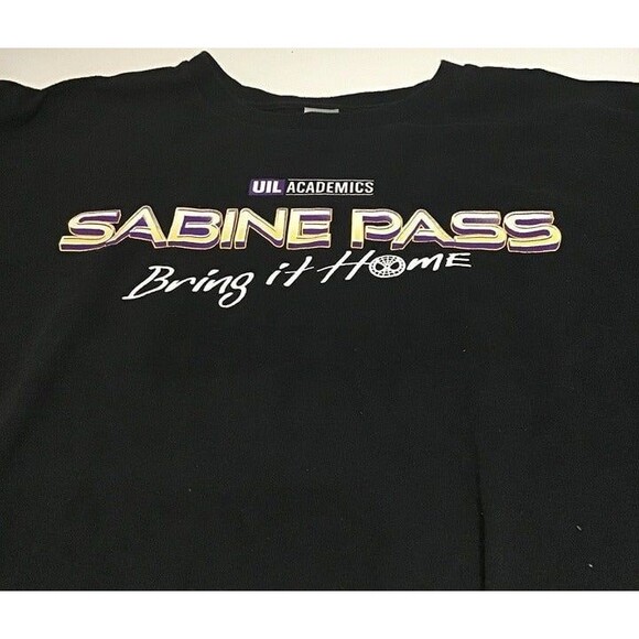Sabine Pass UIL Academics T-Shirt - Spiderman related - Sized XXL - Picture 1 of 2